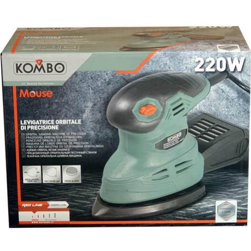 LEVIGATRICE ORBITALE DI PRECISIONE 200 W-230 V CON PRESS LOCK - KOMBO