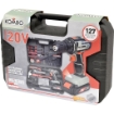 KIT TRAPANO AVVITATORE 20V E 127 ACCESSORI