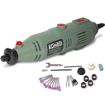 SET MINI TRAPANO MULTIUSO ELETTRICO DA 135 W CON 40 ACCESSORI  - KOMBO