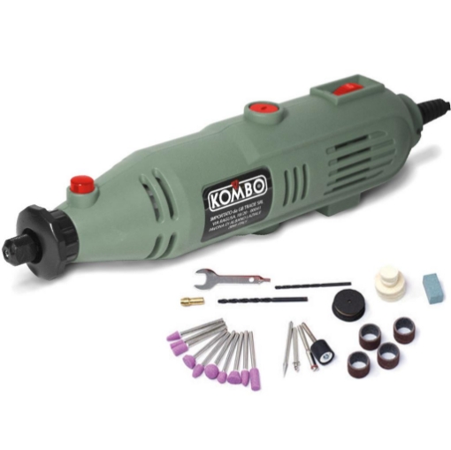 SET MINI TRAPANO MULTIUSO ELETTRICO DA 135 W CON 40 ACCESSORI  - KOMBO