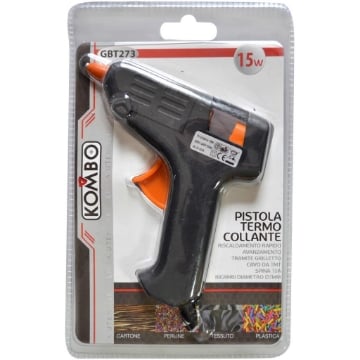 PISTOLA TERMO COLLANTE 20W 230V RICAMBIO 7 MM CON CAVO - KOMBO