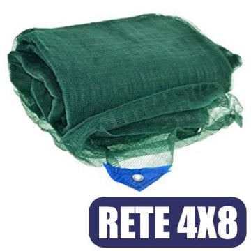 MAURY'S RETE INTERA TELO PER RACCOLTA OLIVE 4X8MT ANTISPINA ANGOLO RINFORZATO VERDE