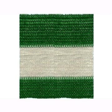 BRIXO SOMBRERO STUOIA TELO OMBREGGIANTE BIANCO - VERDE  100 X H 3 M