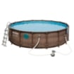 BESTWAY POWER STEEL PISCINA FUORI TERRA TONDA Ø 488 X 122 CM
