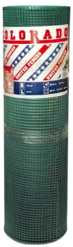 RETE COLORADO VERDE IN ROTOLO DA 50 MT H100 CM MAGLIA 10X10 MM