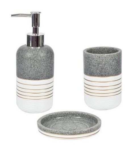 MAURY S BERRY SET DA BAGNO CON 3 PEZZI  IN COLORE ASSORTITO