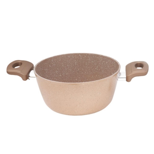 MAURY'S TERRA TITANIUM CASSERUOLA 2 MANICI 18CM