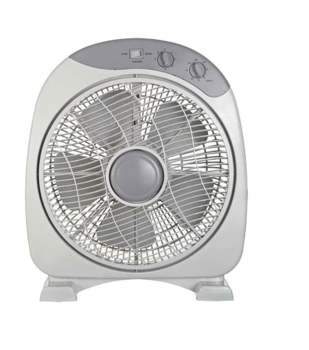 HIGH-TECH VENTILATORE DA TAVOLO 3 VELOCITÀ 40 WATT COLORE BIANCO