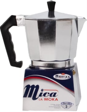 MAURY'S CAFFETTIERA MICA LA MOKA DA 3 TAZZE