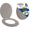 MAURY'S COPRI WATER WC TORTORA KIT DI MONTAGGIO CON GANCI INOX EXTRA RESISTENTE