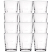 BICCHIERI VASOS TIVOLI 12 PZ IN VETRO IDEALI PER LA TUA TAVOLA  27 CL TRASPARENTI 
