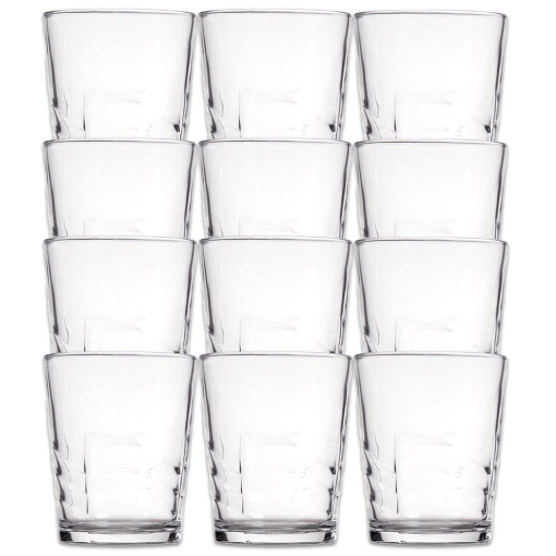 BICCHIERI VASOS TIVOLI 12 PZ IN VETRO IDEALI PER LA TUA TAVOLA  27 CL TRASPARENTI 