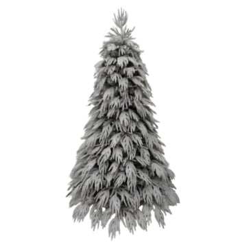 MAURY'S ALBERO INNEVATO CON GLIT BIANCHI DIMENSIONI 210H CM OKX
