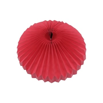 MAURY'S COLLARE PER ALBERO DI NATALE IN CARTA COLORE ROSSO DIMENSIONI 100X20H CM OKX