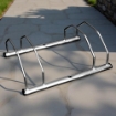 RASTRELLIERA PORTABICI 2 POSTI IN ACCIAIO ZINCATO 42X30X21 CM