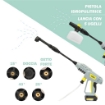 PISTOLA IDROPULITRICE A BATTERIA PRO 20V - 230HZ BATTERIA 2.0 AH, CARICABATTERIE ULTRARAPIDO 2.4A MODALITÀ BOOST