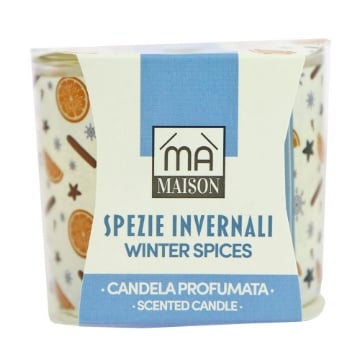 MA MAISON CANDELA PROFUMATA SPEZIE INVERNALI 85GR OKX
