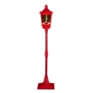 MAURY'S LAMPIONE DI NATALE IN ROSSO CON NEVE E PERSONAGGI PIÙ LED DIMENSIONI 37,5X185H CM OKX