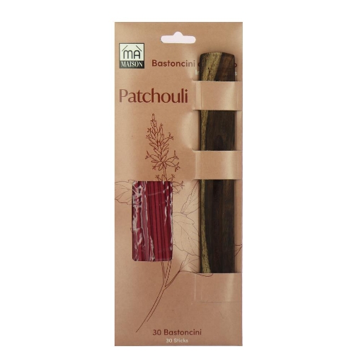 MA MAISON INCENSO PATCHOULI 30 BASTONCINI C/SUPPORTO OKX