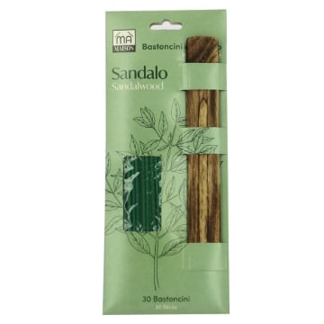MA MAISON INCENSO SANDALO 30 BASTONCINI C/SUPPORTO OKX