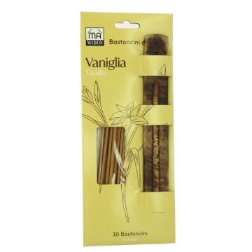 MA MAISON INCENSO VANIGLIA 30 BASTONCINI C/SUPPORTO OKX