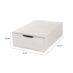 MAURY'S CASSETTO BIANCO PORTAOGGETTI  IN LEGNO CON DIVISORI 22X32X10 CM 