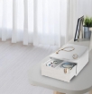 MAURY'S CASSETTO BIANCO PORTAOGGETTI  IN LEGNO CON DIVISORI 22X32X10 CM 
