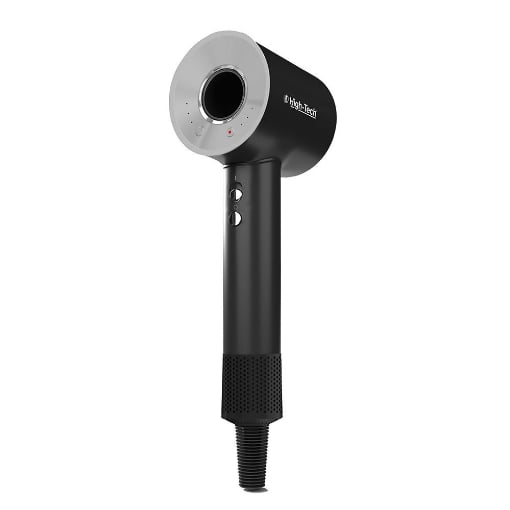 HIGH-TECH ASCIUGACAPELLI PROFESSIONALE IONICO CON ACCESSORI 1600W - COLORE NERO OKX