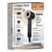 HIGH-TECH ASCIUGACAPELLI PROFESSIONALE IONICO CON ACCESSORI 1600W - COLORE NERO OKX