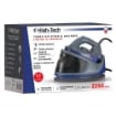 HIGH-TECH FERRO DA STIRO CON CALDAIA 2250W CAPACITÀ SERBATOIO 1.1LT - COLORE NERO E BLU OKX