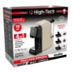 HIGH-TECH MACCHINA ESPRESSO ''GIUDITTA'' MULTICAPSULA 1350W 4 IN 1 - COLORE SABBIA NERO OKX