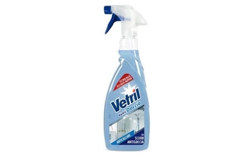 VETRIL DETERGENTE SPRAY NATURAL VETRI DOCCIA ANTICALCARE CON SCUDO ANTIGOCCIA 650 ML