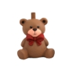 MAURY'S BASE SUPPORTO ALBERO DI NATALE A ORSETTO CON FIOCCO ROSSO DIMENSIONI 32.5X37H CM OKX