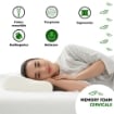 HYDRA VIVA GUANCIALE MEMORY CERVICALE L62 X P42 X H11 X H10 CON FEDERA REMOVIBILE OKX