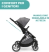 CHICCO TRIO BEST FRIEND TRIO 3IN1 MODULARE CON PASSEGGINO NAVICELLA E SEGGIOLINO AUTO NEONATO 40-80 CM ARTICOLO USATO 