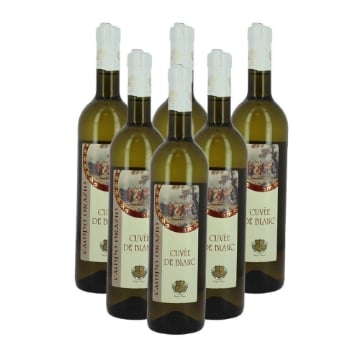 VINO BIANCO CUVÈE DE BLANC 6 BOTTIGLIE - CAMPO ORAZIO 12%VOL - 750ML