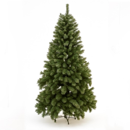 Mini Albero di Natale Decorativo con Glitter 19 cm Abete Verde