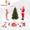 ALBERO DI NATALE MONTEMAURO 180 CM CON 830 RAMI - VERDE ARTIFICIALE