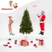 ALBERO DI NATALE MONTEMAURO 210 CM CON 1208 RAMI - VERDE ARTIFICIALE