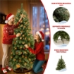 ALBERO DI NATALE MONTEMAURO 240 CM CON 1672 RAMI - VERDE ARTIFICIALE