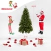 ALBERO DI NATALE MONTEMAURO 240 CM CON 1672 RAMI - VERDE ARTIFICIALE
