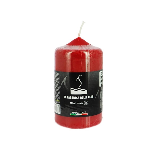 CANDELA MOCCOLI DURATA +28H - 130 GR COLORE ROSSO OKX