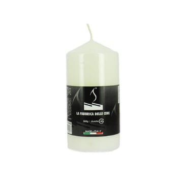CANDELA MOCCOLI DURATA +50H - 260GR COLORE BIANCO OKX
