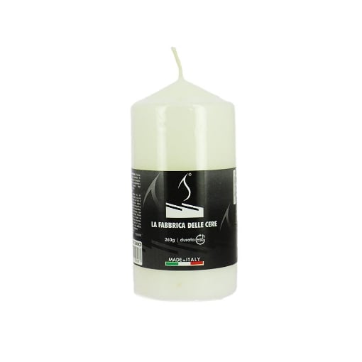CANDELA MOCCOLI DURATA +50H - 260GR COLORE BIANCO OKX