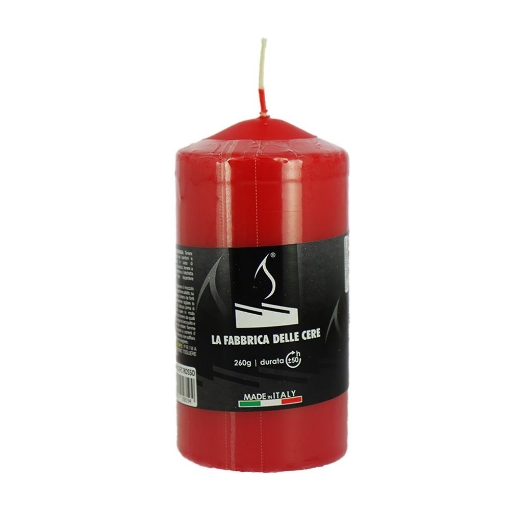 CANDELA MOCCOLI DURATA +50H - 260GR COLORE ROSSO OKX