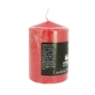 CANDELA MOCCOLI ORNAMENTALE DURATA +50H  - 260GR COLORE ROSSO OKX