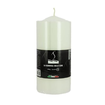 CANDELA MOCCOLI DURATA +70H  - 440GR COLORE BIANCO OKX