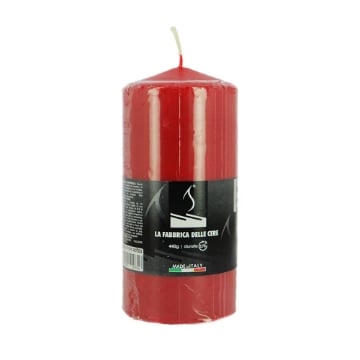 CANDELA MOCCOLI DURATA +70H  - 440GR COLORE ROSSO OKX