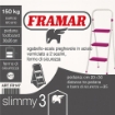 SCALA SLIMMY 3 GRADINI PORTATA 150KG