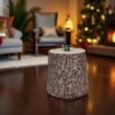  MAURY'S BASE SUPPORTO ALBERO DI NATALE EFFETTO TRONCO DIMENSIONI 32X26X30+4CM COLORE MARRONE 